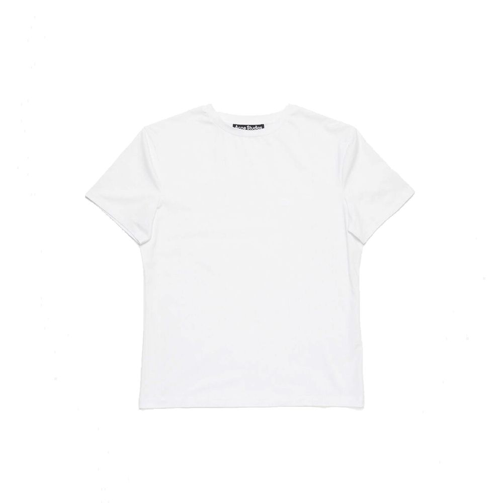 Acne Studios Weißes Baumwoll-T-Shirt