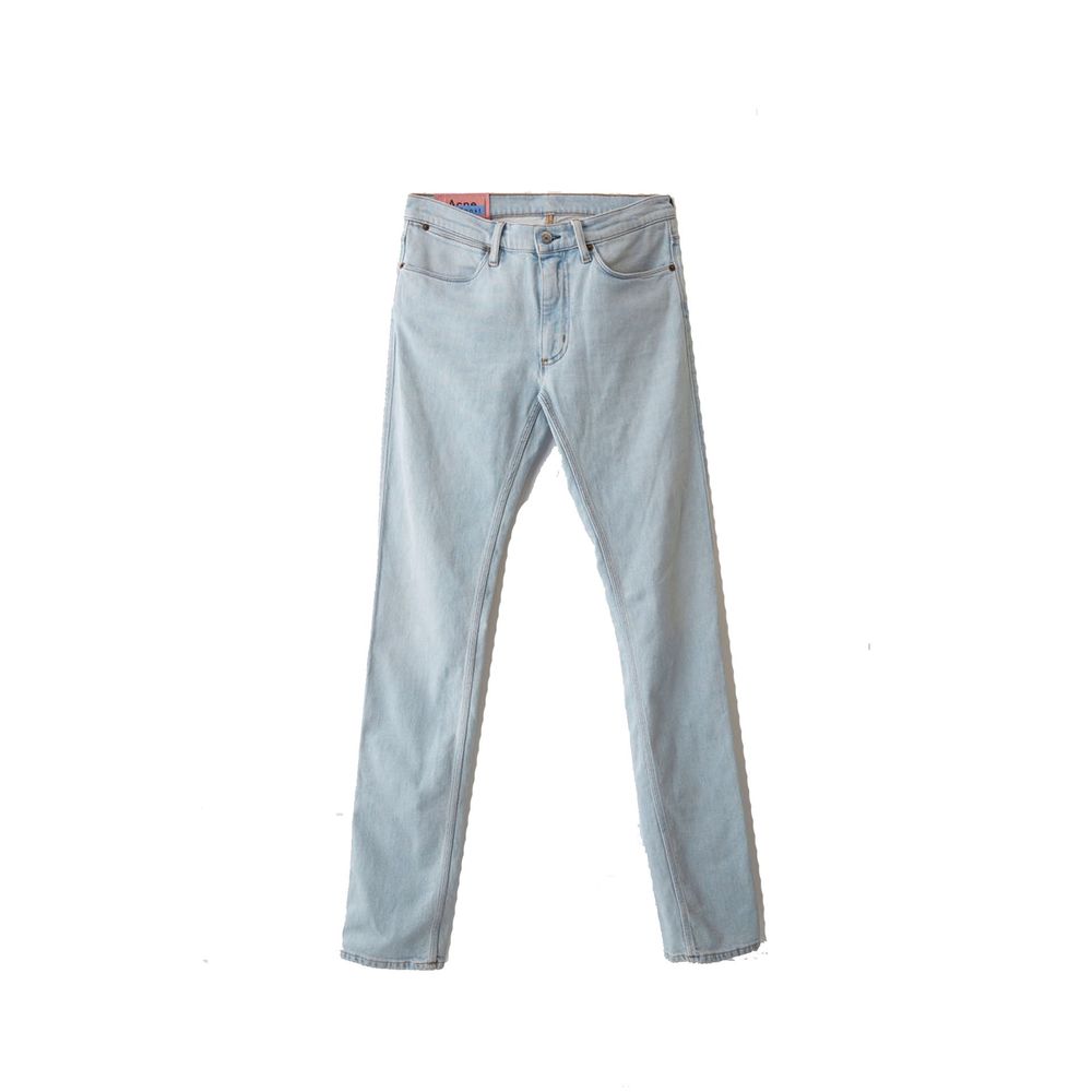 Acne Studios Blaue Skinny Jeans aus Baumwolle