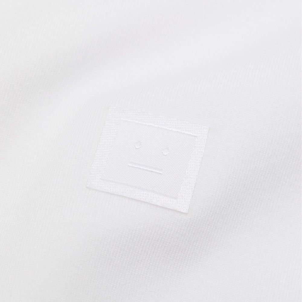 Acne Studios Weißes Baumwoll-T-Shirt