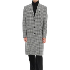Alexander McQueen Mantel aus schwarzer Wolle