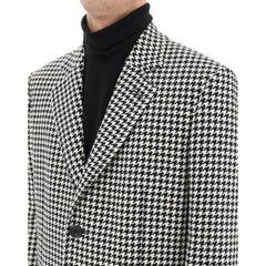 Alexander McQueen Mantel aus schwarzer Wolle
