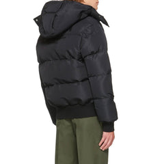 Alexander McQueen Zwarte Polyamide Bomber