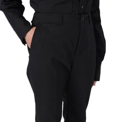 Saint Laurent Freizeithose aus schwarzer Baumwolle
