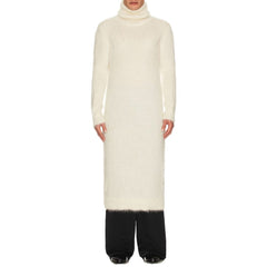 Saint Laurent Weißes Mohair-Sweatshirt
