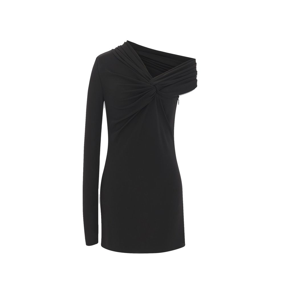 Saint Laurent Schwarzes Viskose Freizeitkleid