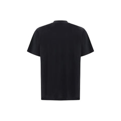 Moschino Schwarzes Baumwoll-T-Shirt