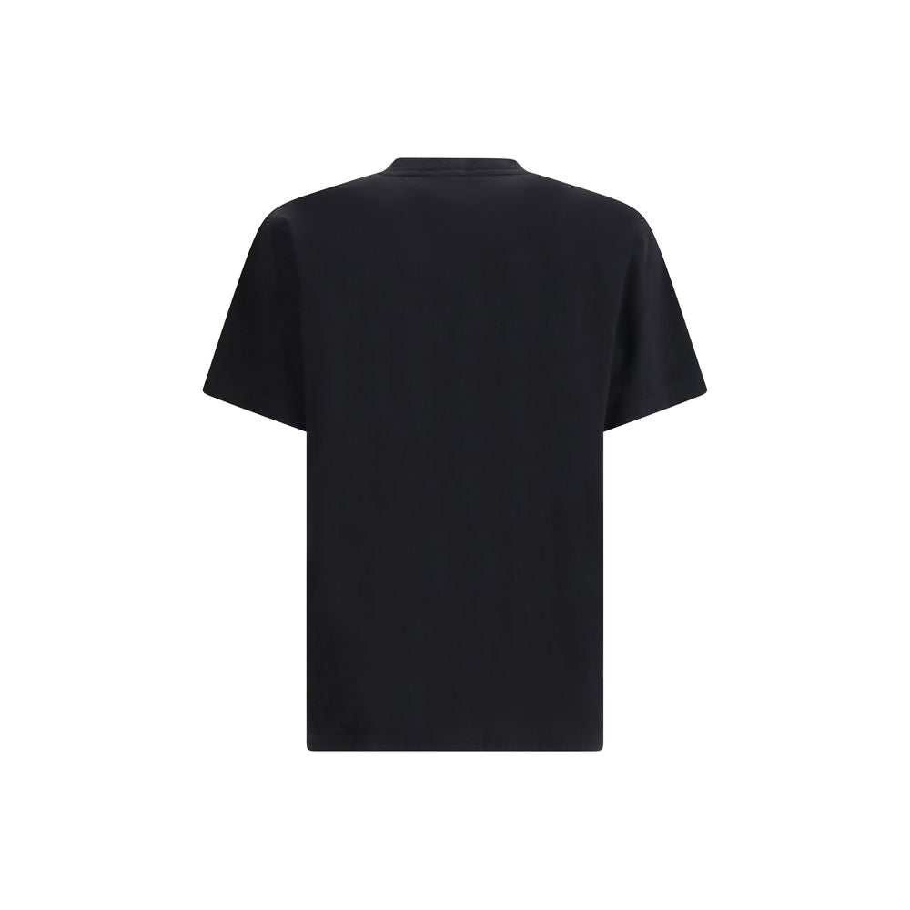 Moschino Schwarzes Baumwoll-T-Shirt