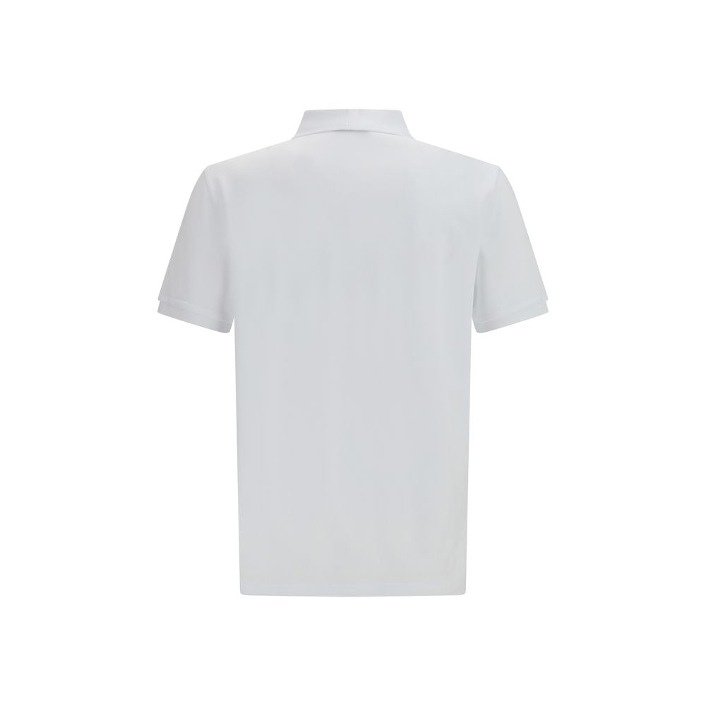 Moschino Wit Katoenen Poloshirt