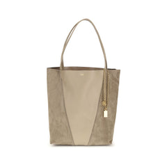 Chloé Beige Calf Leather Bos Taurus Shoulder Bag
