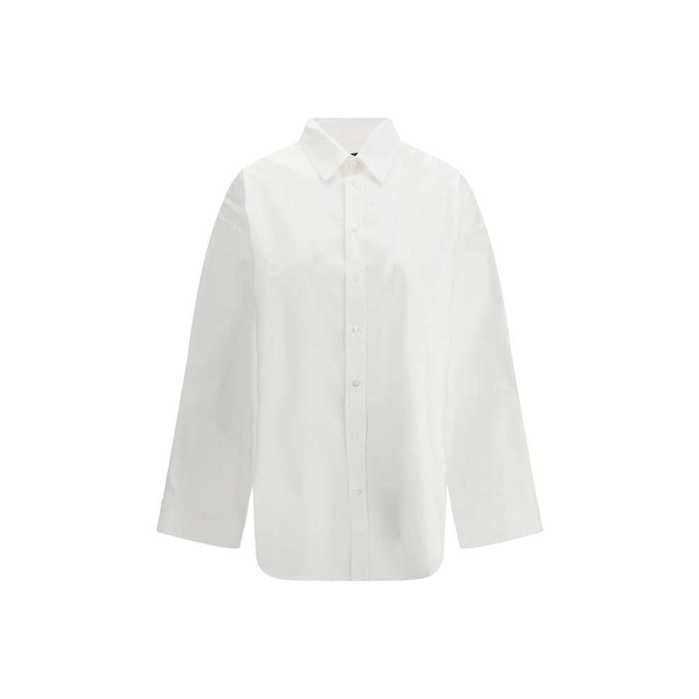 Balenciaga Weißes Baumwollhemd