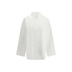 Balenciaga Weißes Baumwollhemd