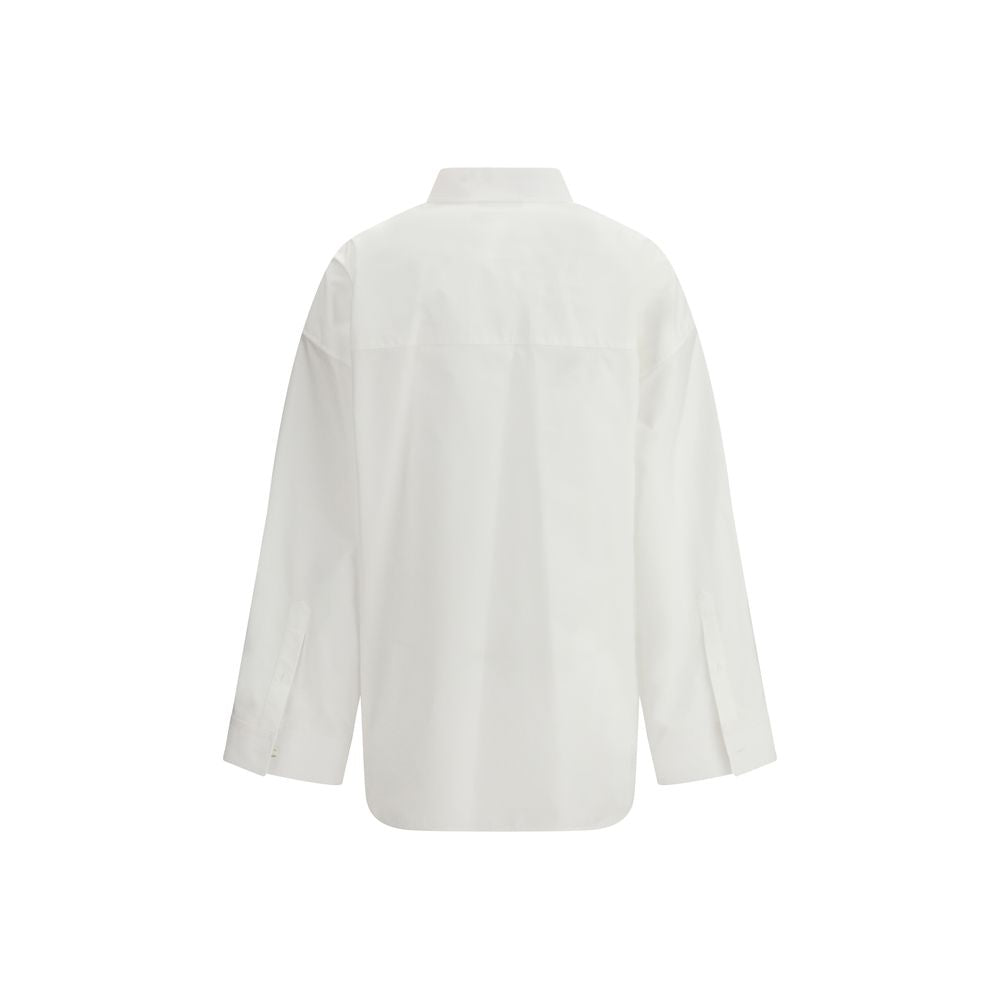 Balenciaga Weißes Baumwollhemd