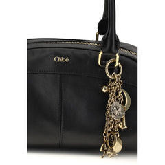 Chloé Handtasche aus Kalbsleder Bos Taurus, Schwarz