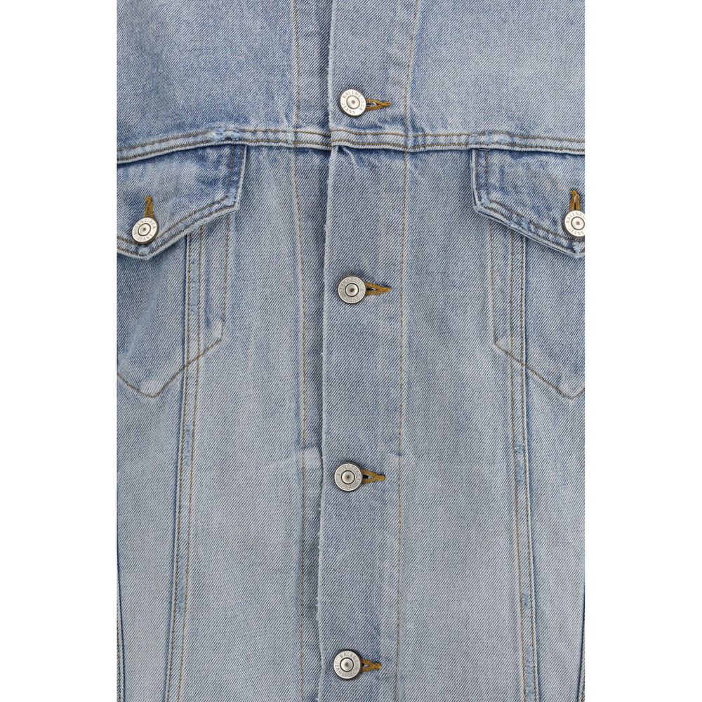 Balenciaga Jeansjacke aus blauer Baumwolle