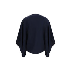 P.A.R.O.S.H. Blue Polyester Sweatshirt