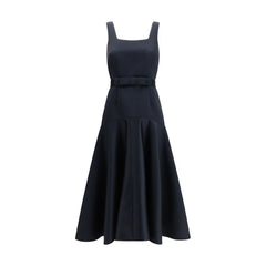 P.A.R.O.S.H. Blue Polyester Casual Dress