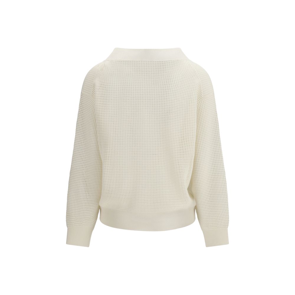 Brunello Cucinelli Beige Kasjmier Trui