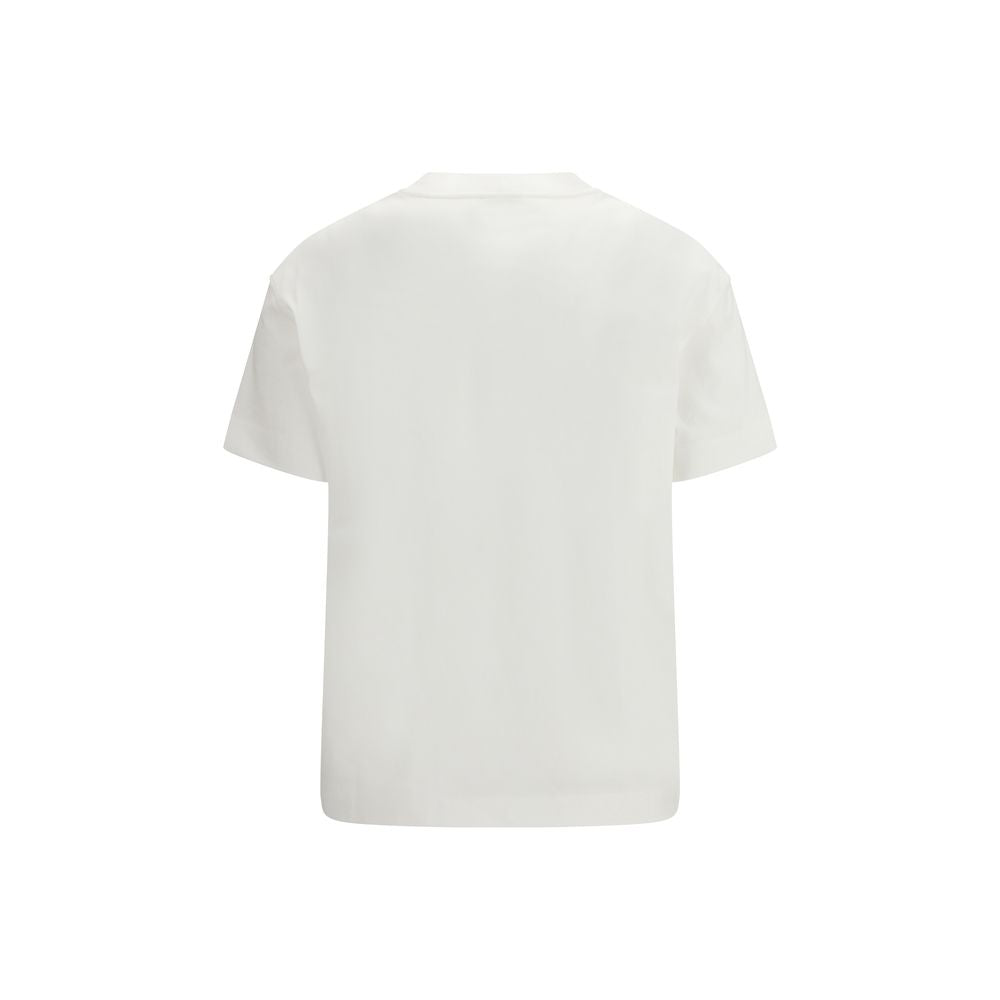 Brunello Cucinelli Wit Katoenen T-shirt