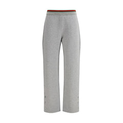 Gucci Grijze Katoenen Casual Broek