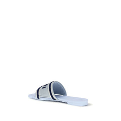 Gucci blaue Baumwollsandalen