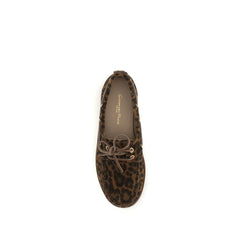 Gianvito Rossi Multicolor Calf Leather Bos Taurus Slip-On Loafers