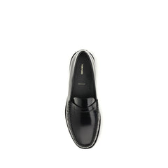 Tom Ford Zwarte Kalfsleren Bos Taurus Instaploafers