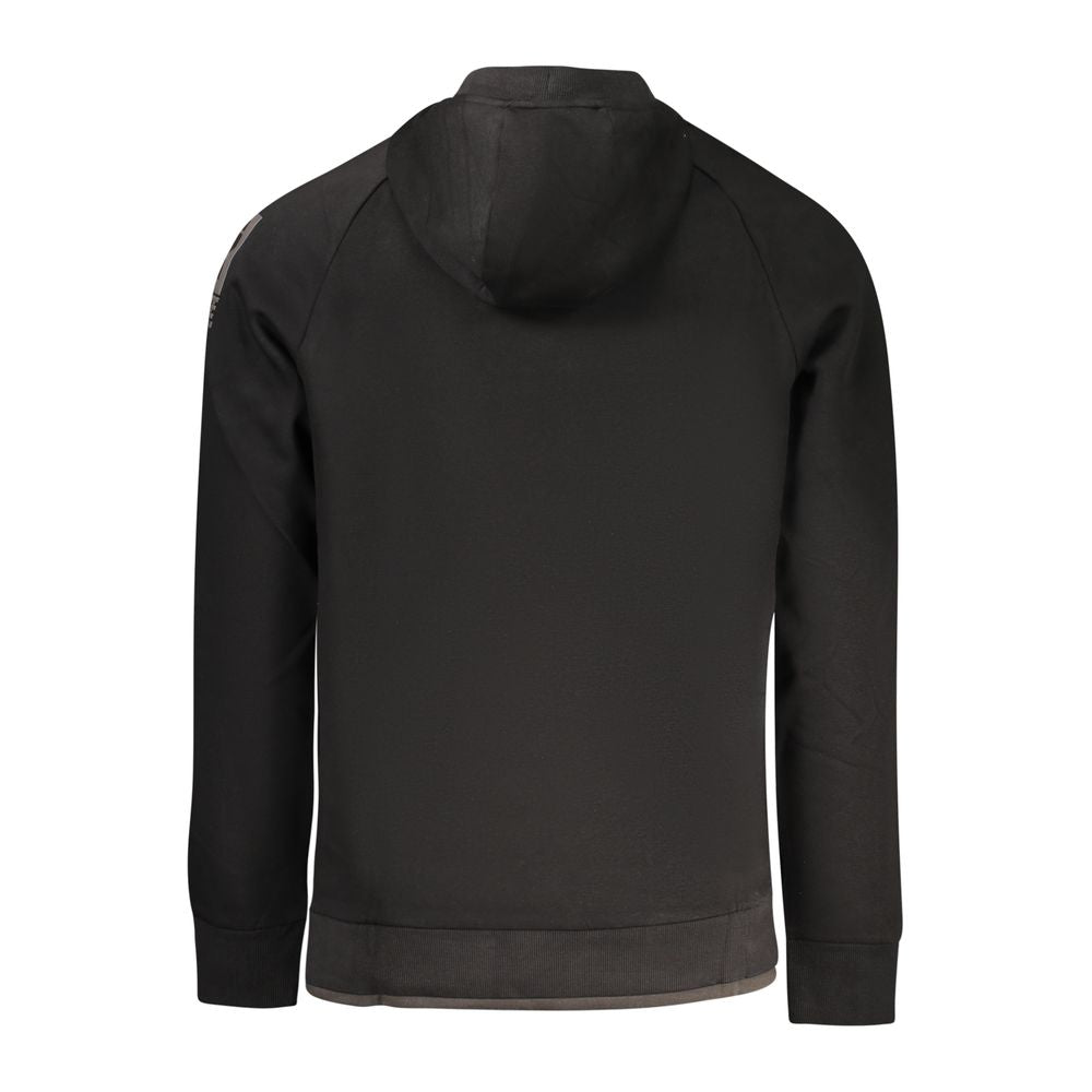 Rifle Herren-Sweatshirt aus schwarzer Baumwolle