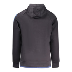 Heren sweatshirt van rifleblauw katoen