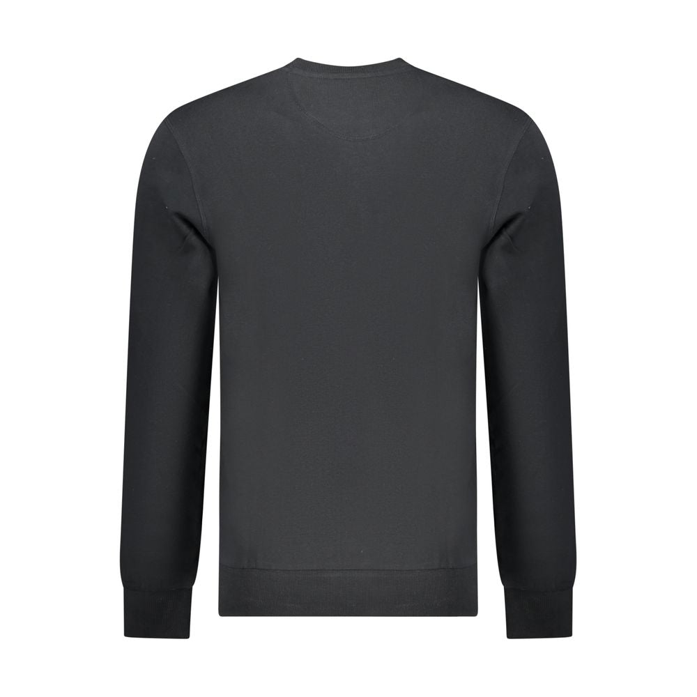 North Sails Schwarzes Baumwoll-Herren-Sweatshirt
