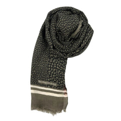 Borbonese Grauer Modal-Damen-Schal