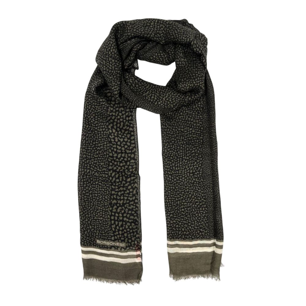 Borbonese Grauer Modal-Damen-Schal