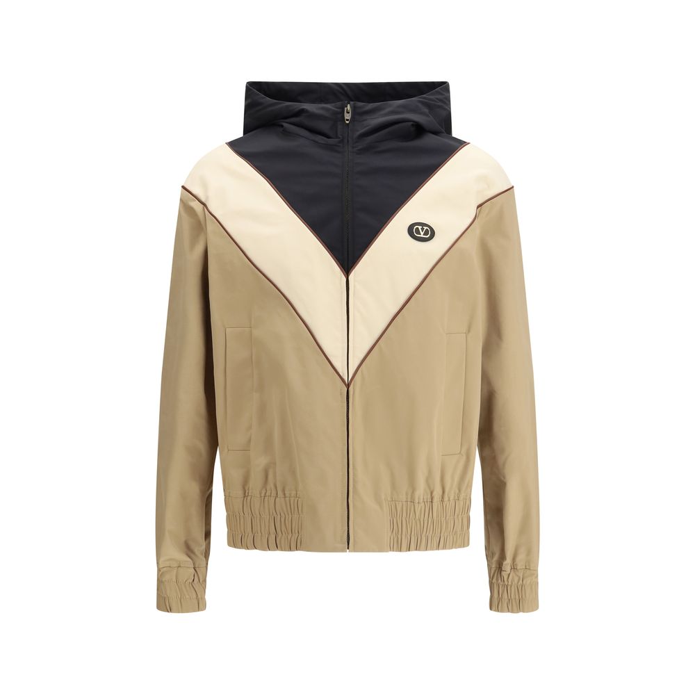 Valentino Mehrfarbige Polyester-Shelljacke