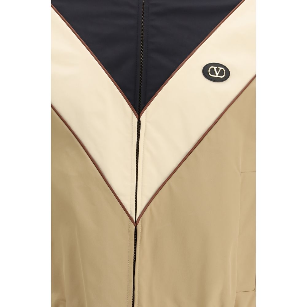 Valentino Mehrfarbige Polyester-Shelljacke