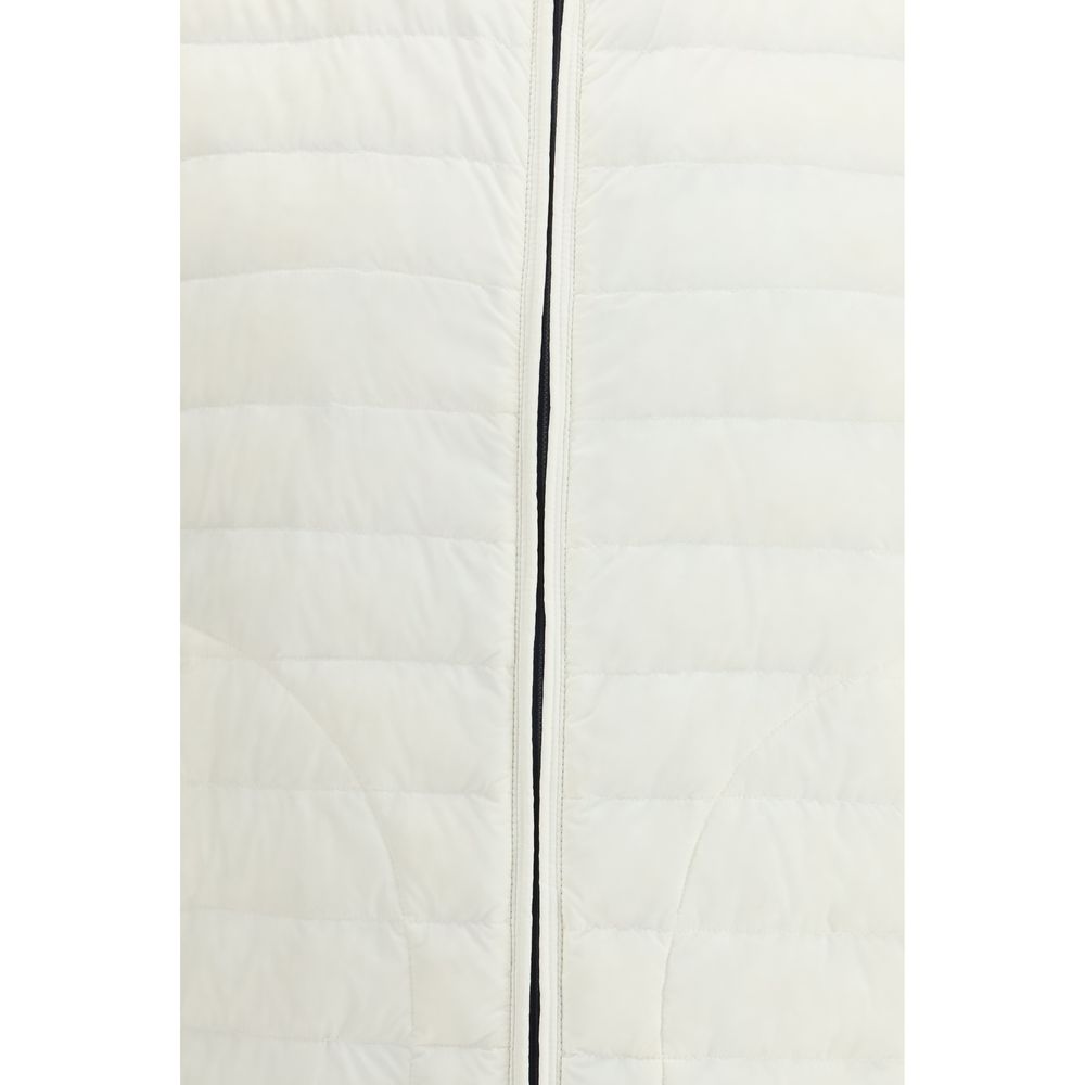 Herno Weiße Ärmellose Jacke aus Polyamid