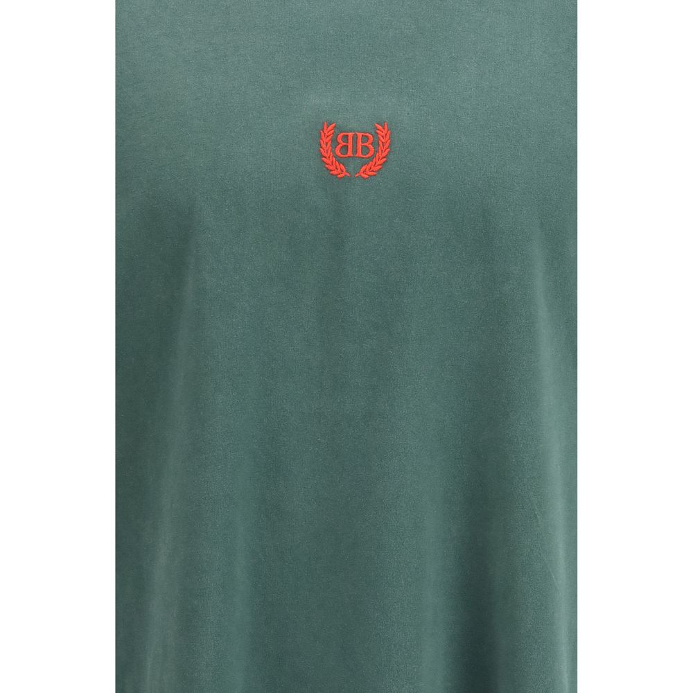 Balenciaga Tweekleurig Katoenen T-shirt