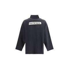 Balenciaga Schwarzes Baumwoll-Sweatshirt