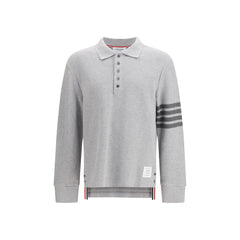 Thom Browne Grijs Katoenen Poloshirt