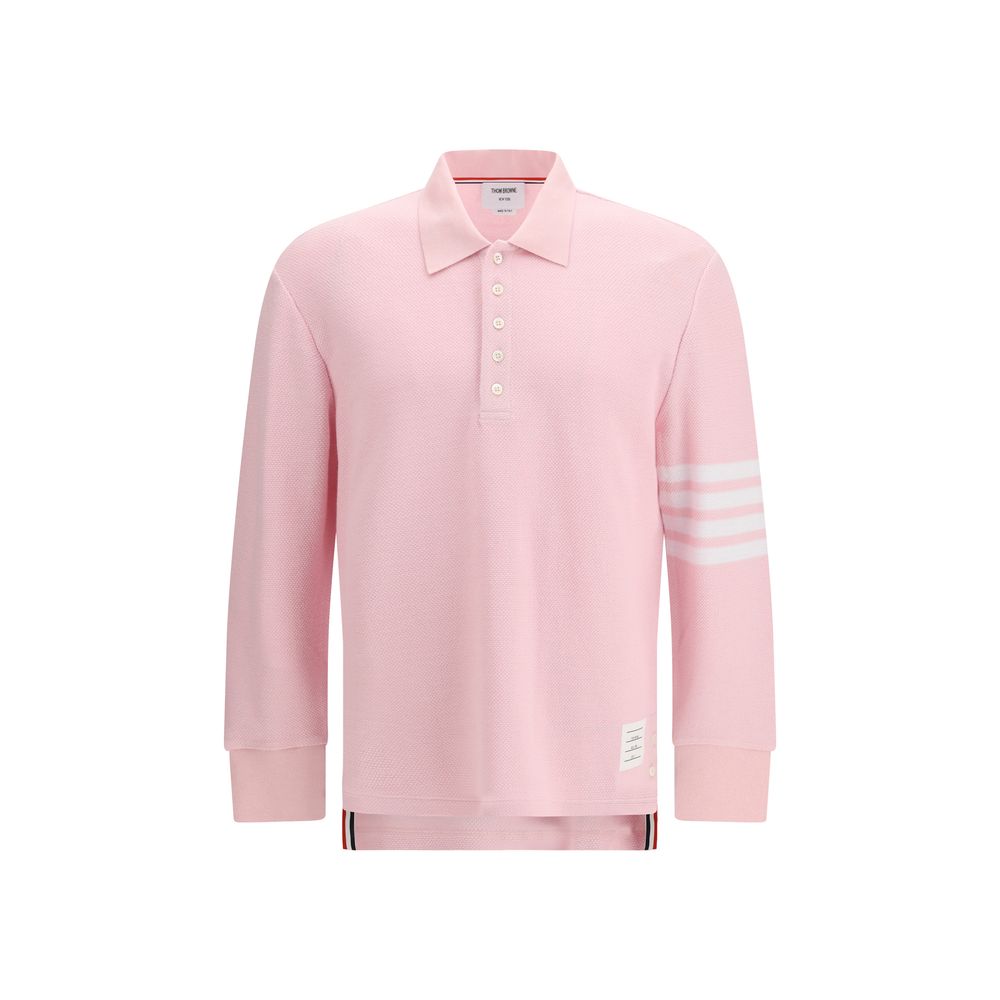 Thom Browne Mehrfarbiges Baumwoll-Poloshirt