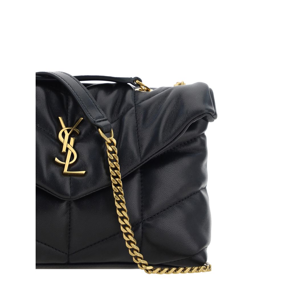 Saint Laurent Zwarte Lam Ovis Aries Aries Schoudertas