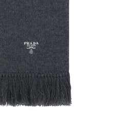 Prada grauer Kaschmirschal