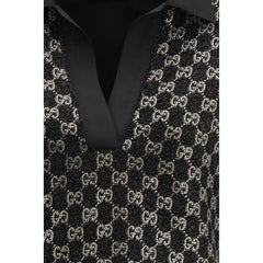 Gucci Zwart Viscose Overhemd
