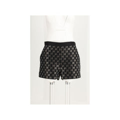 Gucci Zwarte Viscose Bermuda Shorts