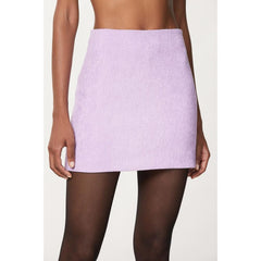 Patrizia Pepe Purple Polyester Mini Skirt