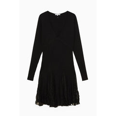 Patrizia Pepe Black Viscose Casual Dress