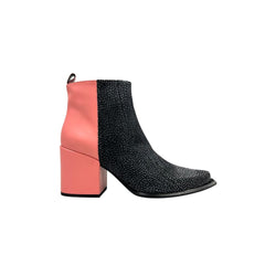 Borbonese Roze Echt Lederen Dameslaars