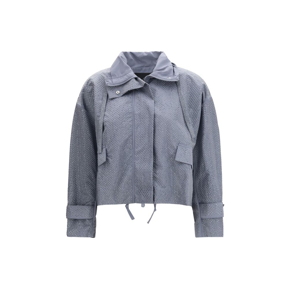 PINKO Blaue Polyester-Shell-Jacke