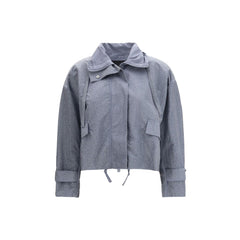 PINKO Blaue Polyester-Shell-Jacke