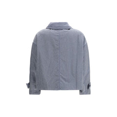PINKO Blaue Polyester-Shell-Jacke