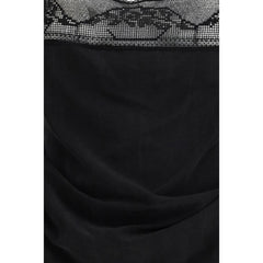 Magda Butrym Black Silk Blouse
