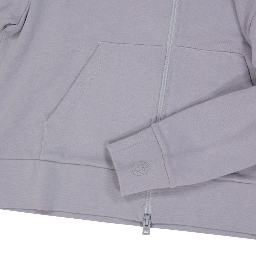 Herno Lila Baumwoll-Cardigan
